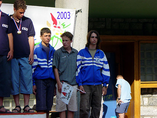 Podium patrouille Cadets