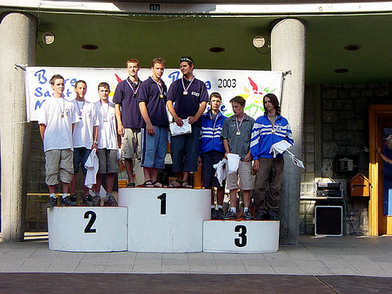 Podium patrouille Cadets