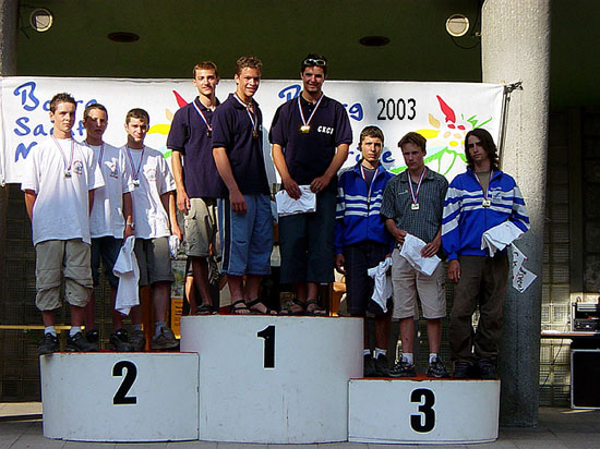 Podium patrouille Cadets